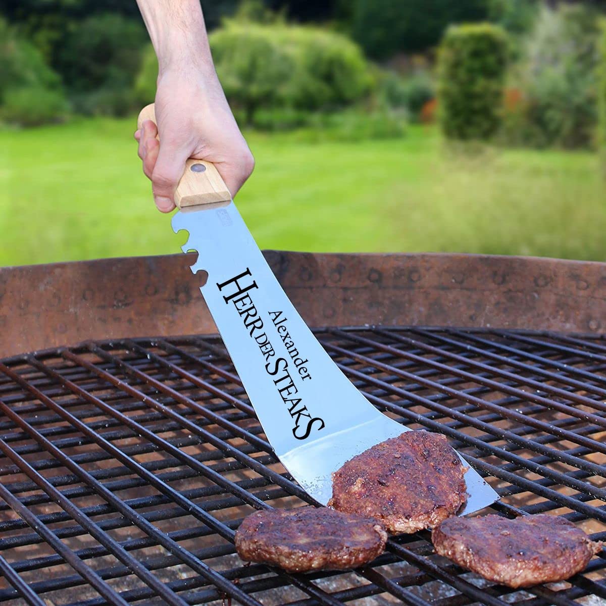 BBQ Brandeisen Mit Wechselbaren Buchstaben - Der Fleischstempel Für Den Grill Von Crazy Kitchen