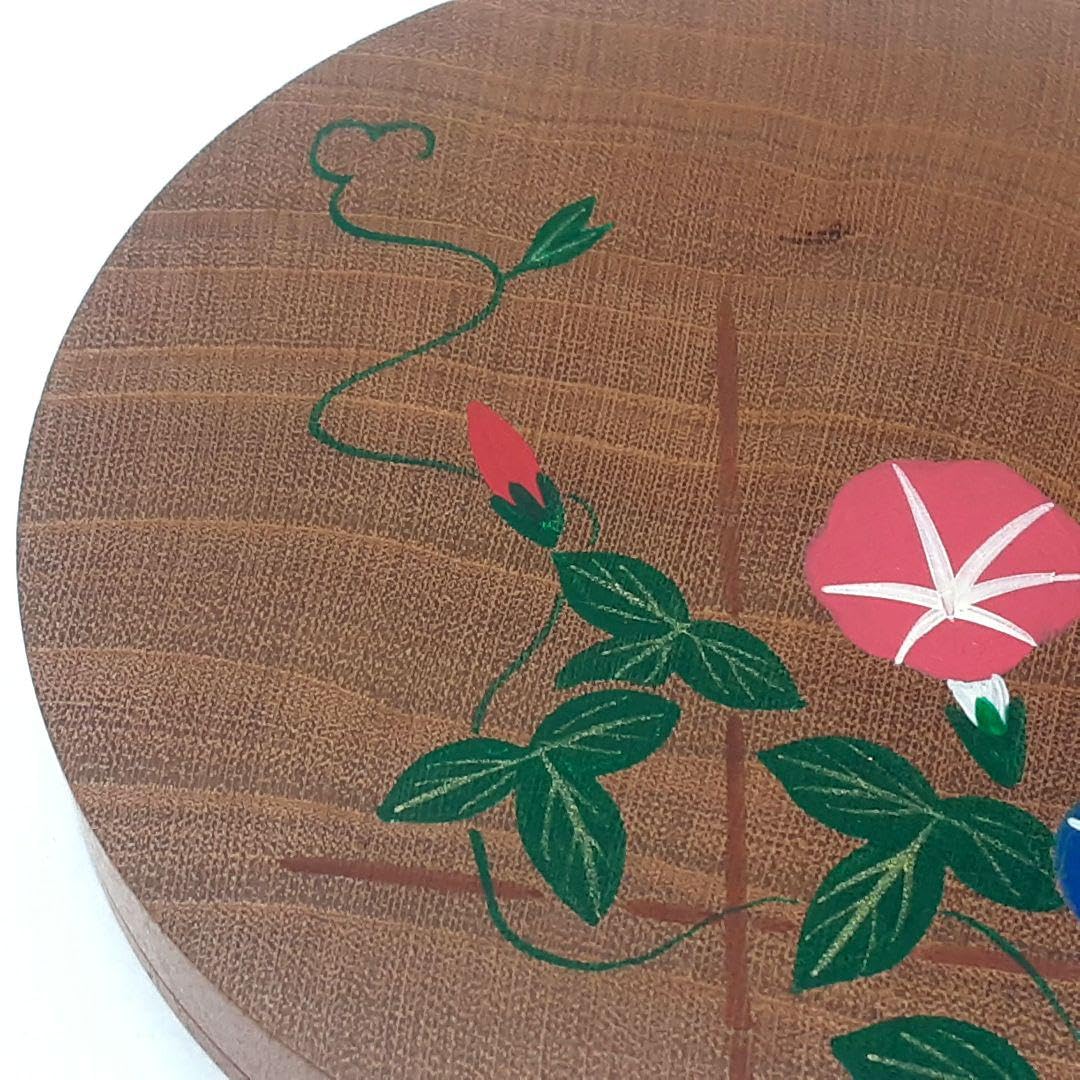 Y1056-5 福田芳朗作 朝顔 紅梅香合 共箱　ち Amazon.co.jp: Y1056-5 福田芳朗作 朝顔 紅梅香合 共箱 ち