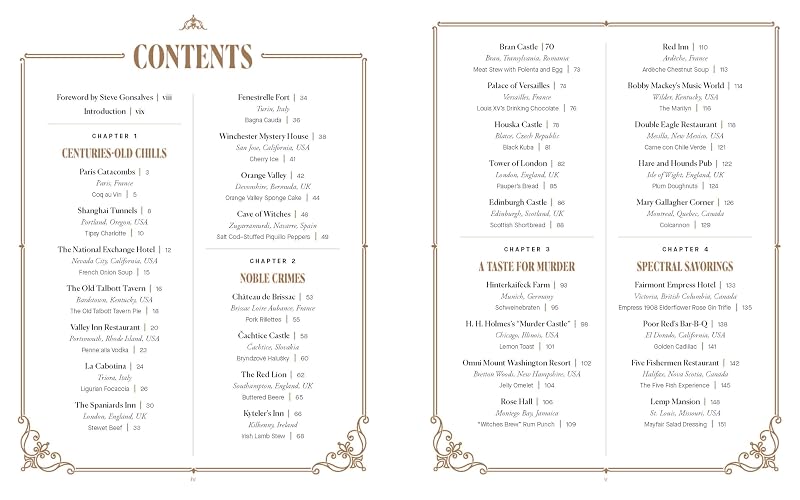 Cuisine to Kill For (NEW 2026 COOKBOOK): Over 50 Recipes and True Crime Stories from the World's Most Haunted Places image 2