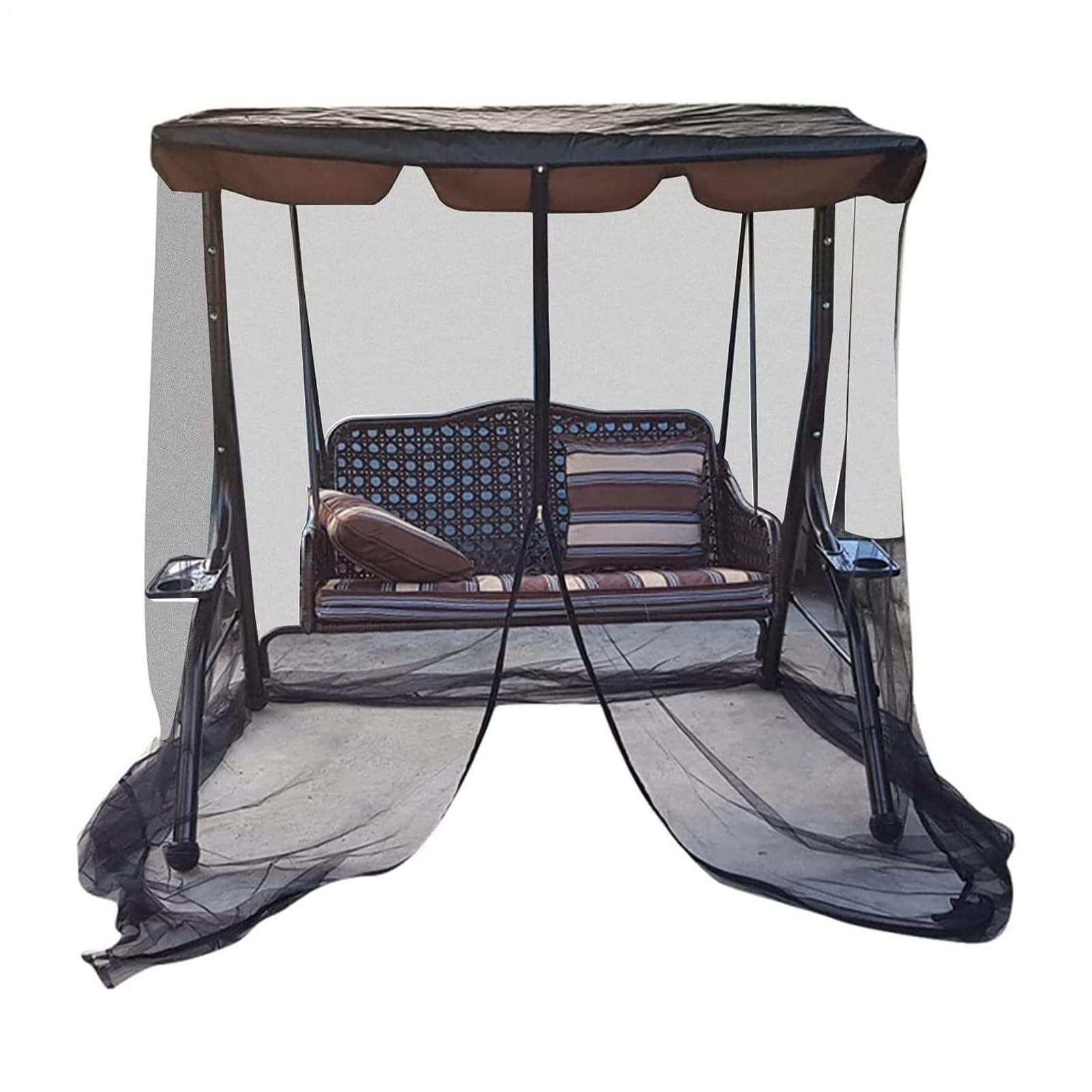 Écran en maille de balcon léger et protection UV pour aménagement de terrasse en appartement