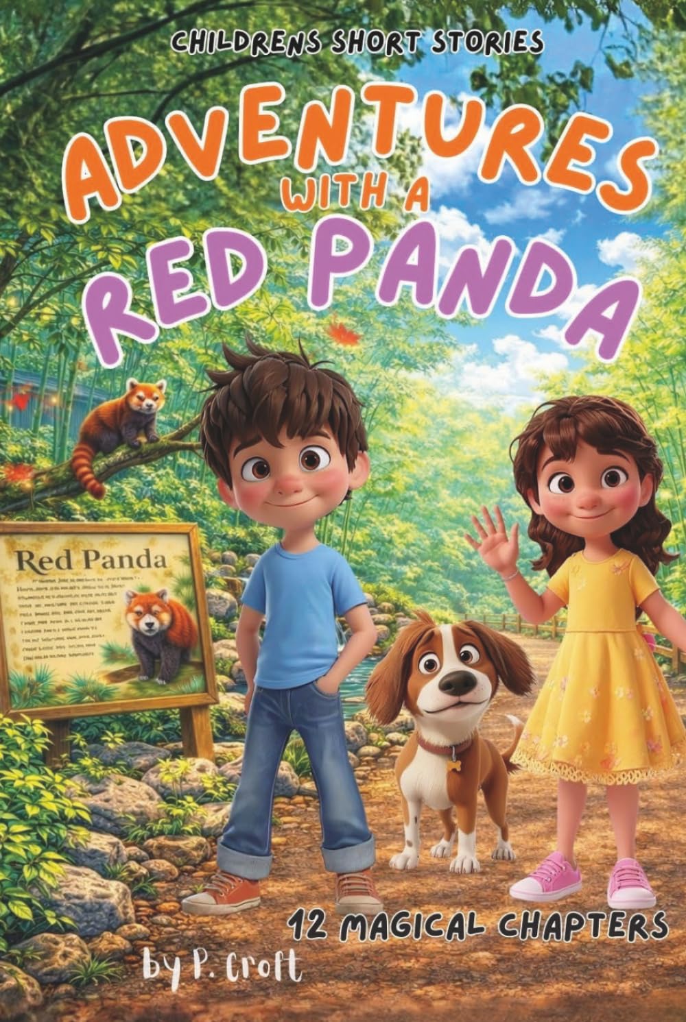 Children's Short Stories: Adventures with a Red Panda: A Magical Zoo Adventure Through a Hidden Bamboo Forest (The Adventures of Sam, Mia & Max)