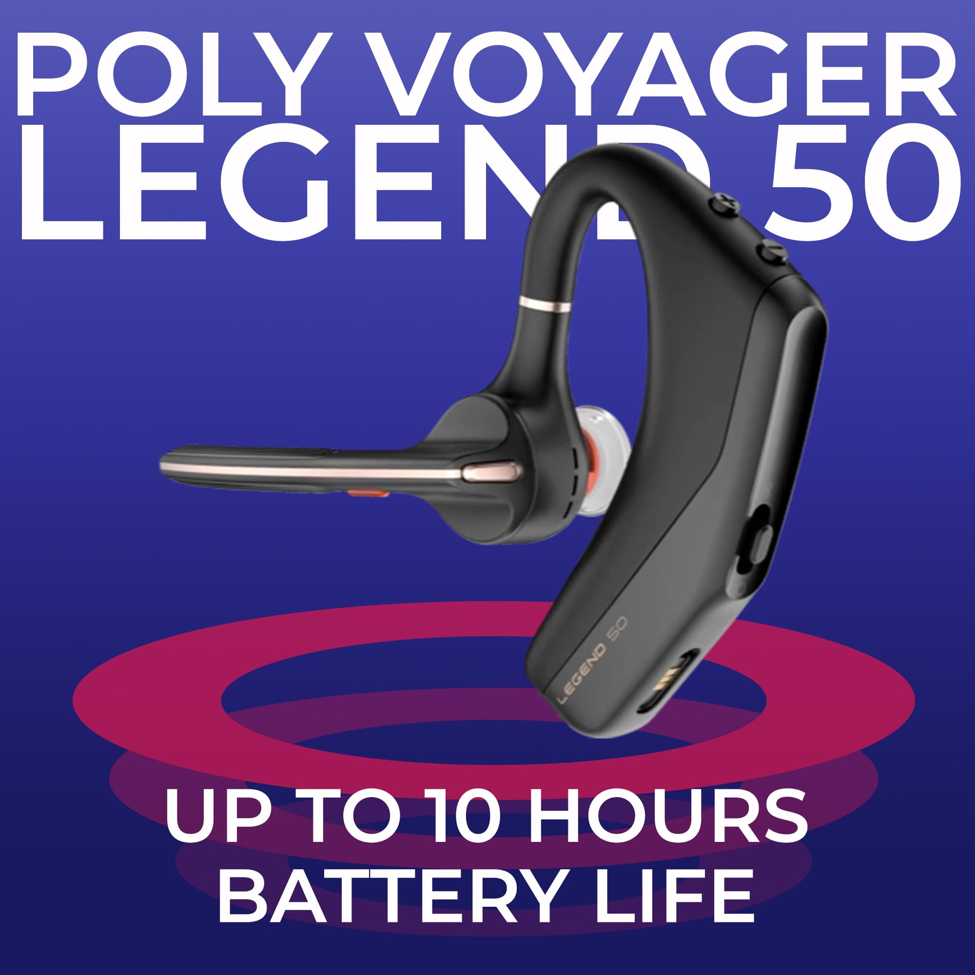 【定価以下】POLY VOYAGER LEGEND 50-M UC Poly Voyager Legend 50 Headset Customer Special 1- Single-Ear