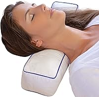 Nature's Guest Adjustable Cervical Neck Pillow - Doctor-Recommended Bolster for Pain Relief, Sleeping, Travel & Leg Support (17x3.5x4.5")