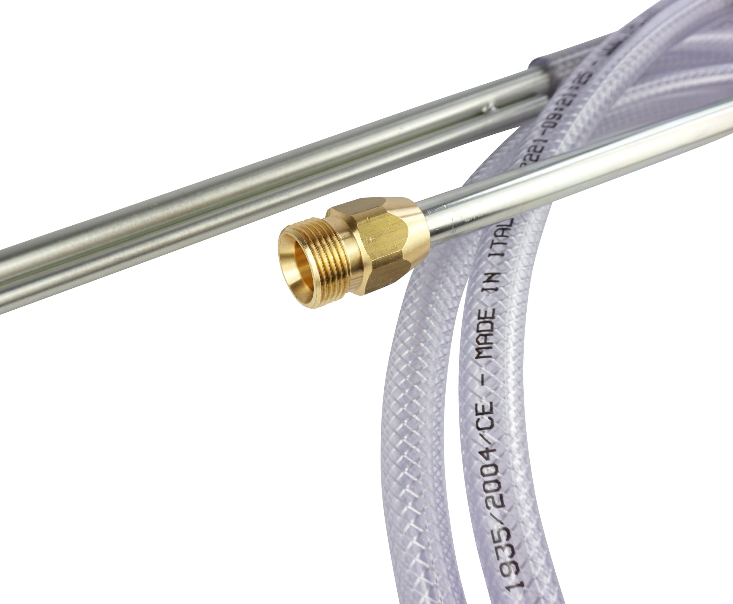 Nassstrahler | für u.a. Kränzle Hochdruckreiniger | bis 140 bar | Anschluss M22x1,5 AG | Set Nass-Sandstrahlgerät Sandstrahler