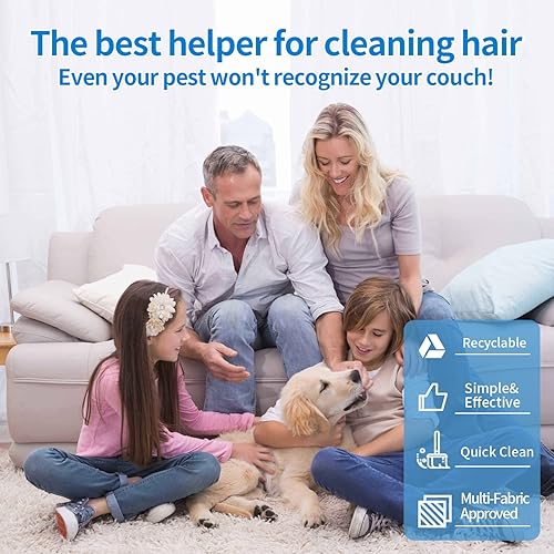 Miniatura 7 de 5Packpet Hair Removaltool, removedor de pelusas para gatos, removedor de pelo de perro, rastrillo de alfombra