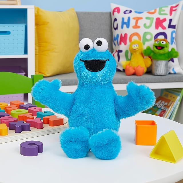 Foto 5 de 7 de Peluche del Monstruo de Las Galletas de Amigos de Barrio Sésamo, de 20,3 cm, Relleno Reciclado