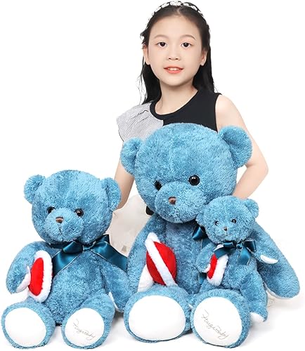 Miniatura 3 de FAVOSTA Oso de peluche gigante, oso de peluche suave, oso de peluche grande, juguetes de peluche para Navidad, día de San Valentín, cumpleaños,