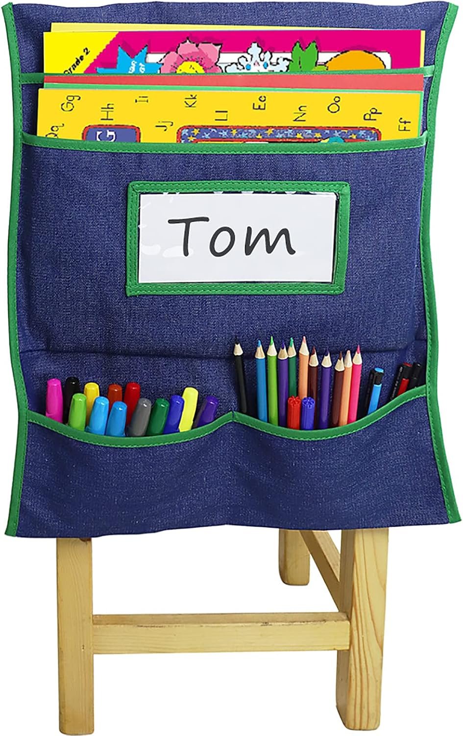 Students Sturdy Seat Storage Pocket Chairback Buddy Pocket