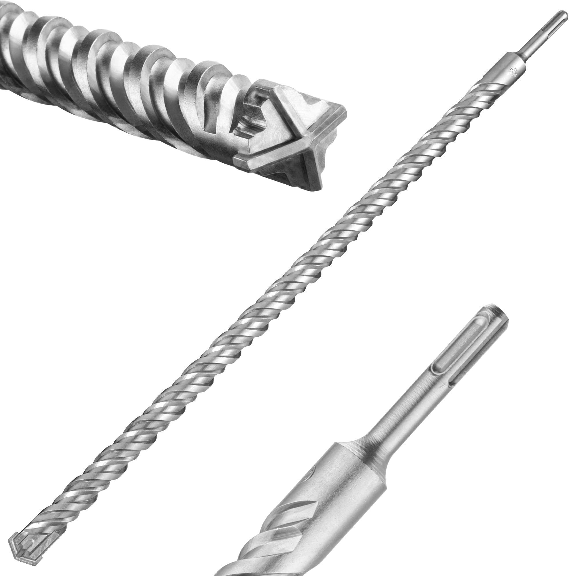 Extra Long SDS Plus MetreLong Masonry Drill Bits 12 mm, 16 mm & 24 mm