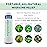 MOXE Migraine Relief Nasal Inhaler, Essential Oils for Headaches & Tension Relief, Portable Aromatherapy, Easy-to-Use, Pure & Undiluted, Peppermint, Spearmint, Eucalyptus, Tea Tree, USA Made, 1 Pack
