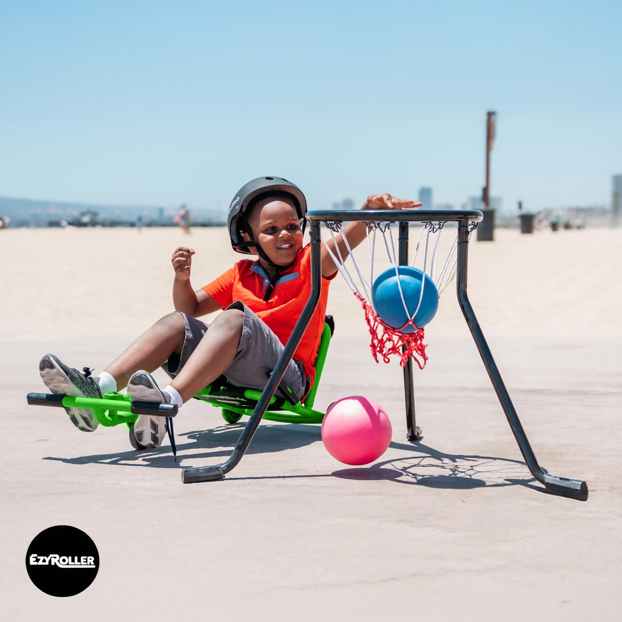 EzyRoller- Clásico Patinete para niños (EZR1LG), ruedas de 100 milimetros