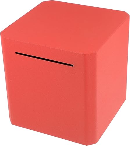 Miniatura 10 de ibasenice Alcancias de Dinero para adultos, alcancía de acero inoxidable, caja de dinero personal, caja de dinero irrompible de metal para adultos,