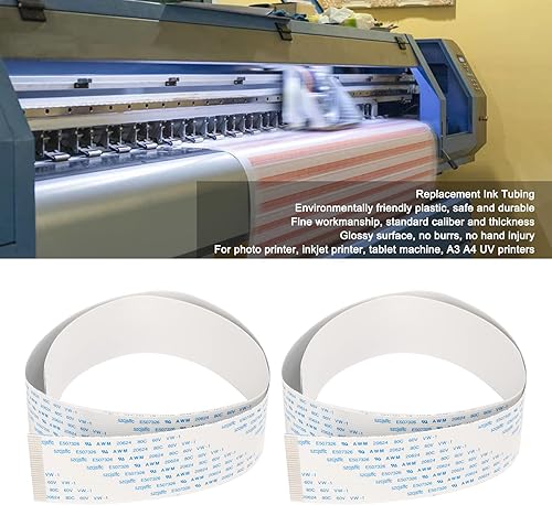 Miniatura 5 de Cable plano flexible FFC de cinta flexible para accesorios de impresora XP600 TX800 (24 pulgadas)