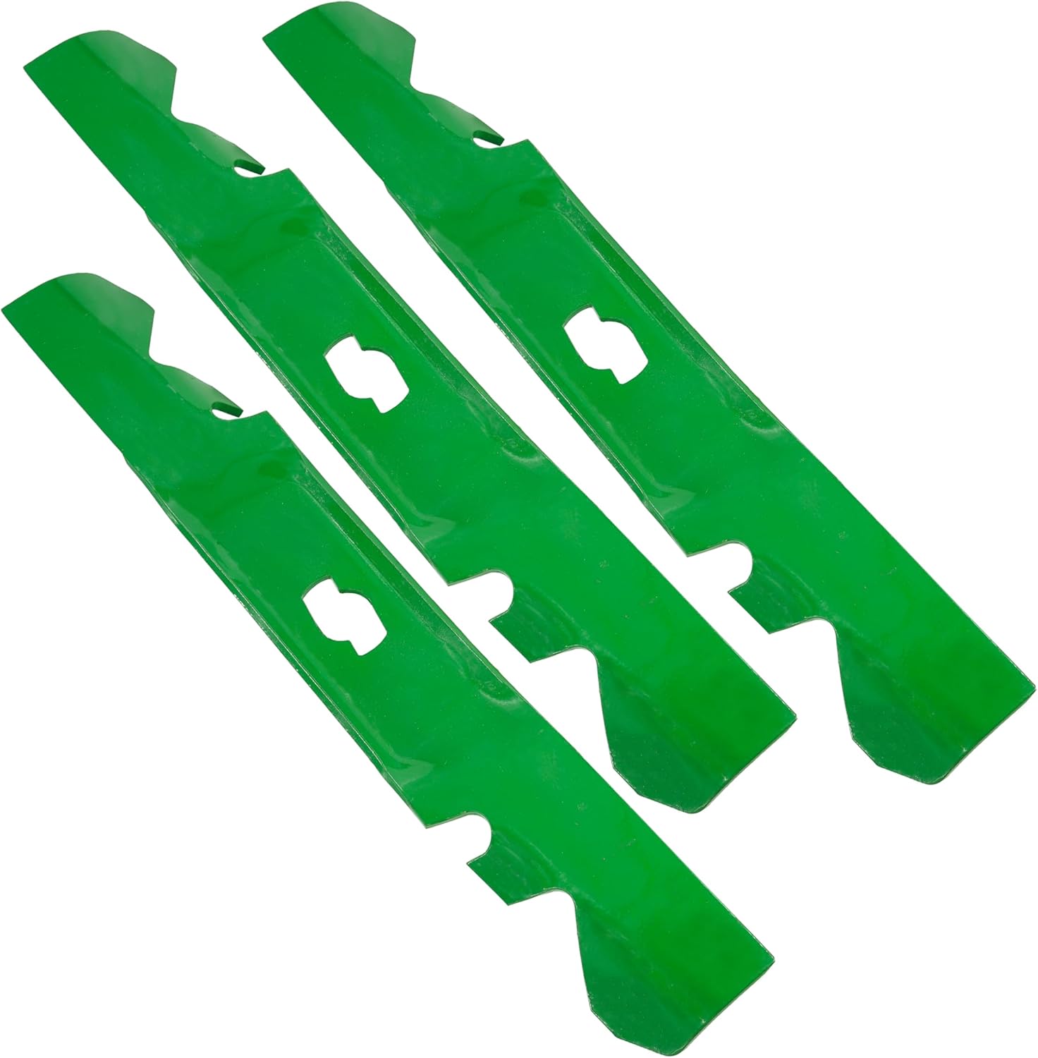 Caltric 50" Deck Mulching Blades Compatible with Cub Cadet ZTS1-50 ZTS2-50 XT1-LT50 / XT1 LT50 XT1-LT50 XT2-SLX50 / ZT1-50 ZT2-50 Ultima ZT1 ZT2 490-110-C204 742-05094-X 742P05094-X 742-05094