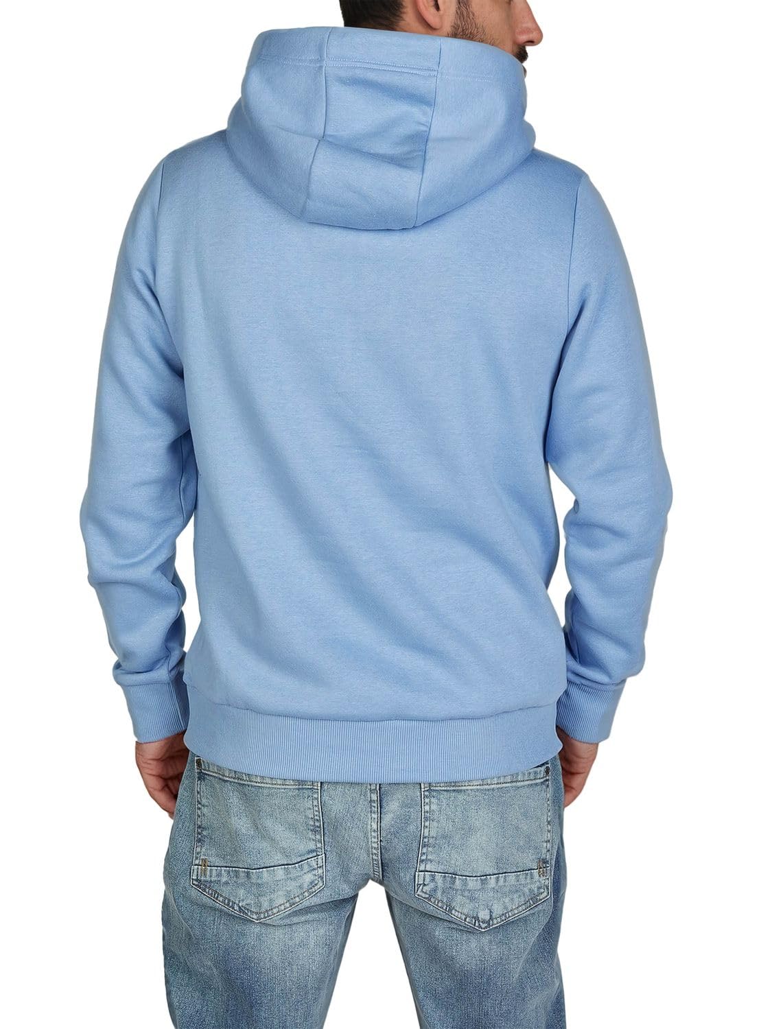 riverso Hoodie Herren Regular Fit RIVNiklas Kapuzenpullover Pullover Cross-Over-Kragen Grau Braun Grün Rot Blau Schwarz Beige S M L XL XXL 3XL 4XL 5XL