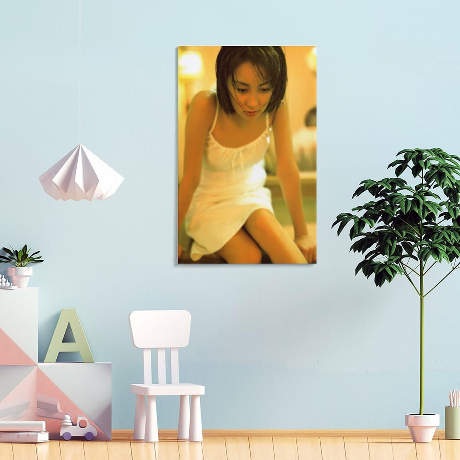 あげだしどうふ！ 絵画のような美しさ♡ファイヤーオパールのペンダントトップ Amazon.co.jp: 矢田亜希子写真セクシーポスター壁の絵 キャンバス