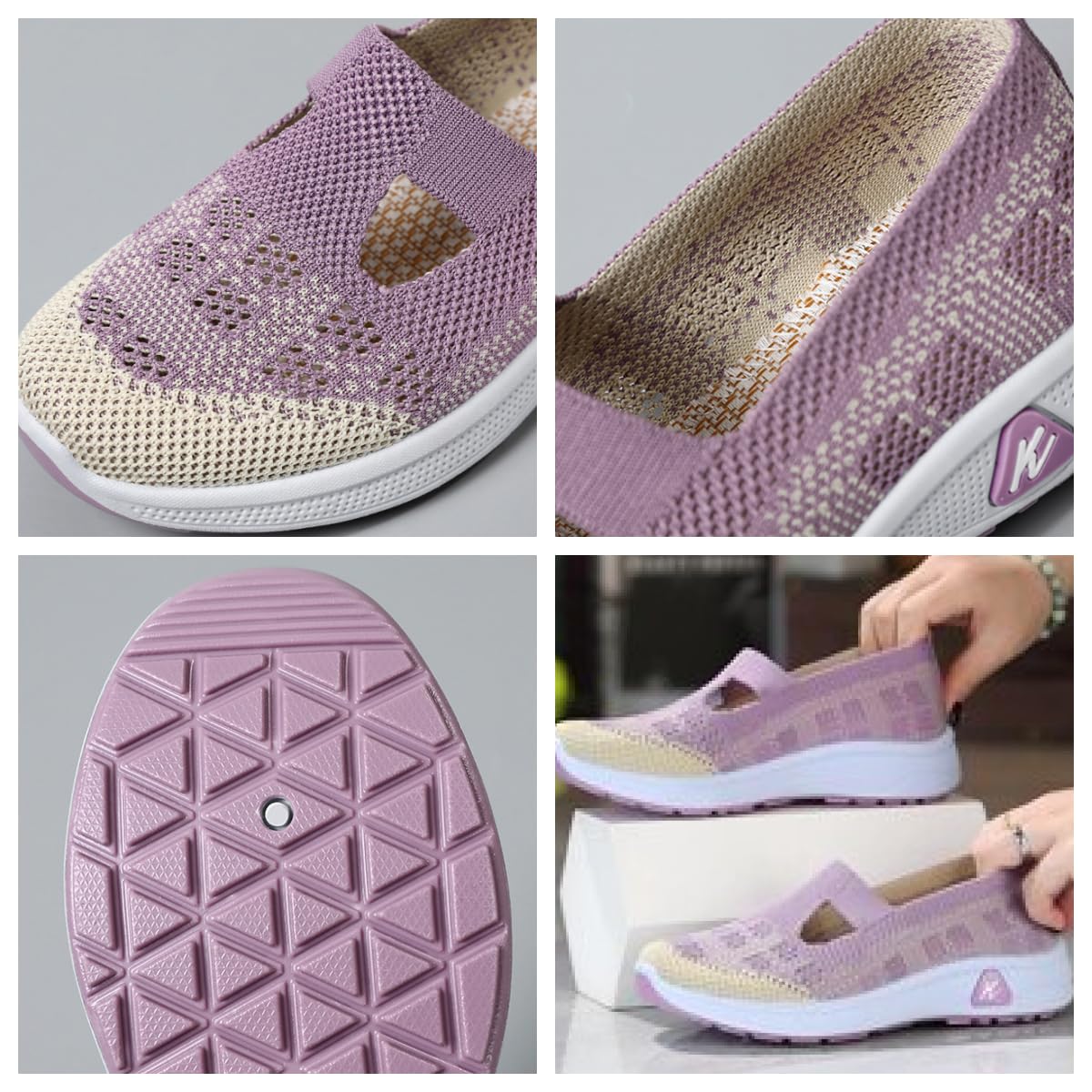 2025 Chaussures de marche orthopédiques pour femme, baskets en maille respirante, chaussures d'entraînement antidérapantes