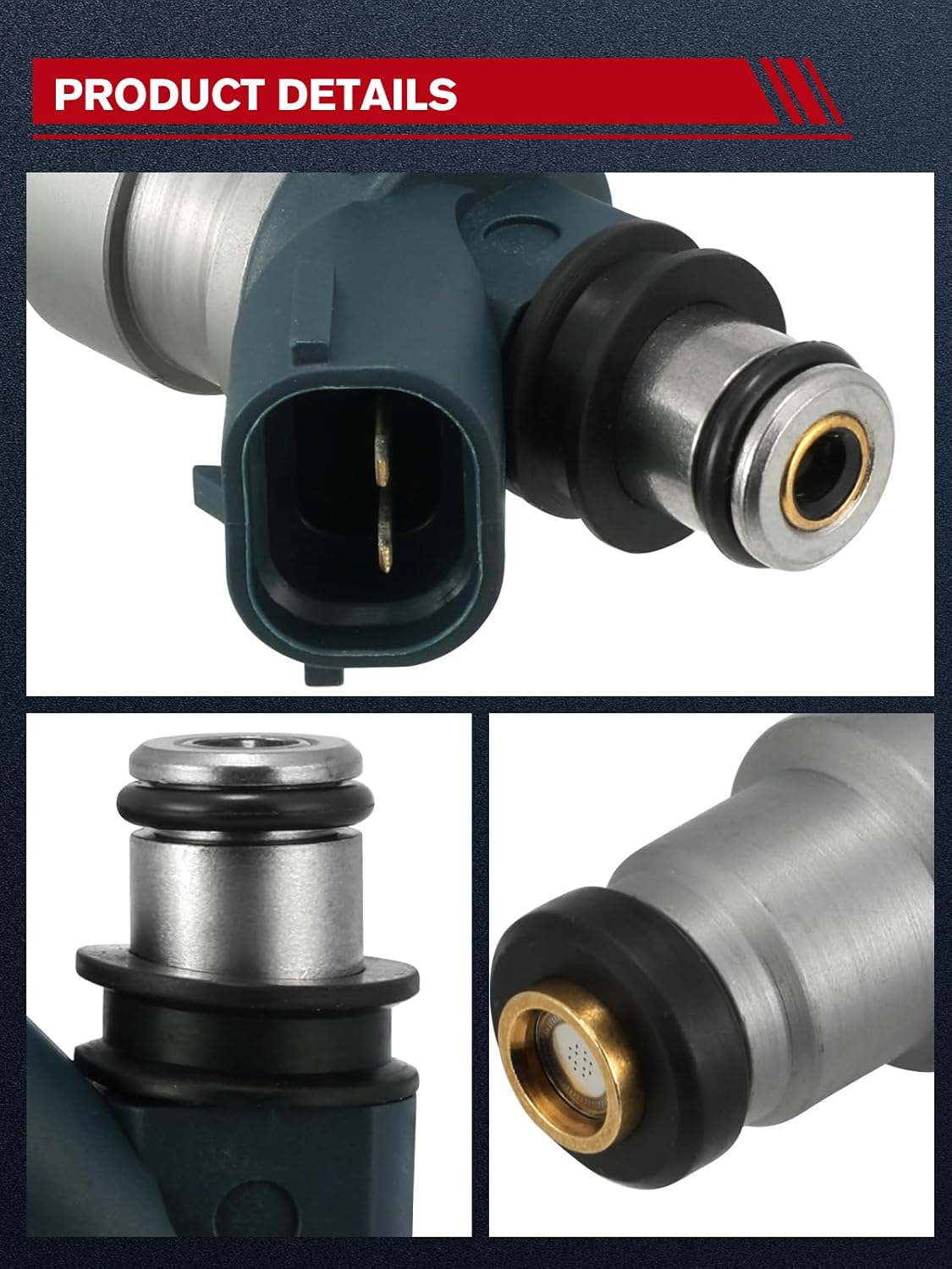 FJ376 Fuel Injectors 4PCS 2.4L Only For Toyota Tacoma 1995 1996 1997 1998 1999 2000,84212261 2320979085 2320975040