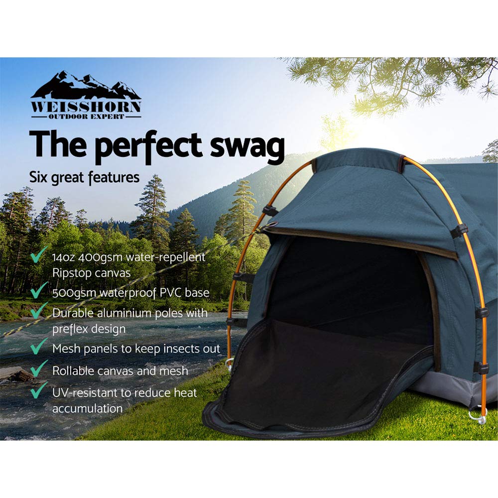 Weisshorn Biker Swag Camping Single 