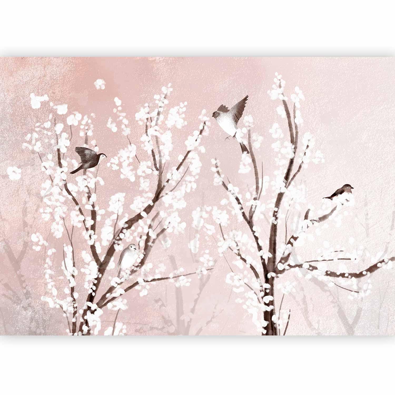murando Fotomurales Pájaro 200x140 cm XXL Papel pintado tejido no tejido