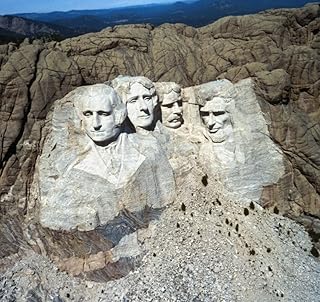 Mount Rushmore Nmount Rushmore National Memorial In South Dakota Created By Sculptor Gutzon Borglum Between 1927 And 1941 From Left The Likenesses Of US Presidents George Washington Thomas Jefferson T