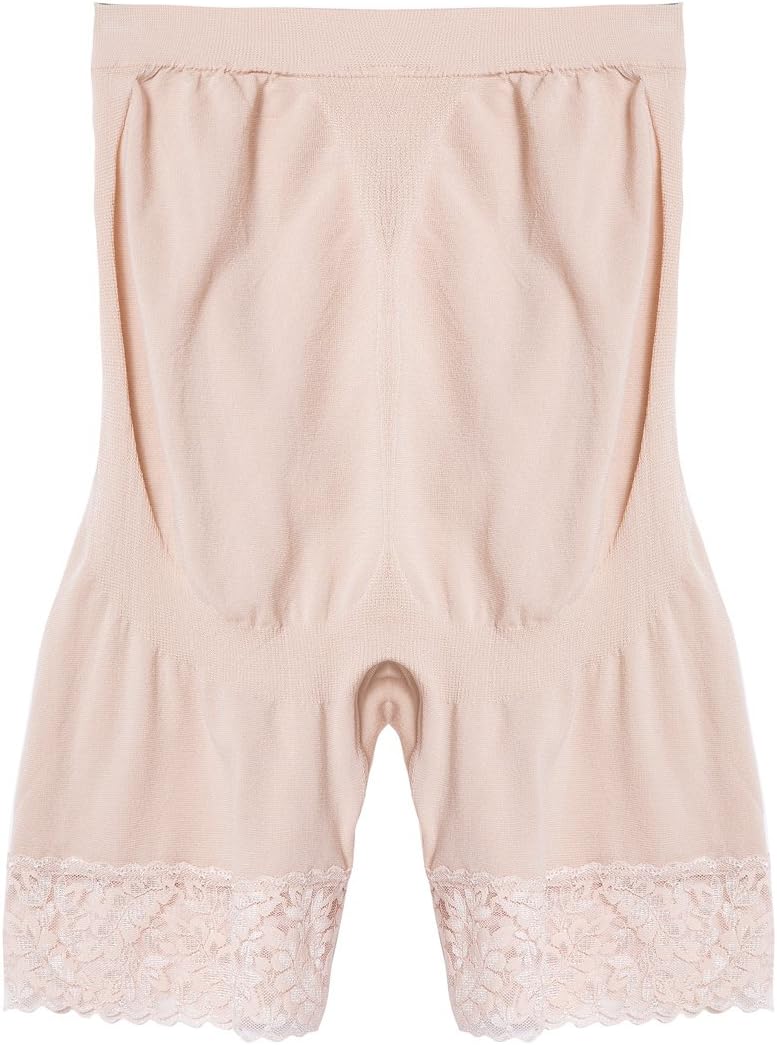 “Baby Bump” Premium Maternity Underwear, High Waisted Mid-Thigh Pregnancy Panty Prevent Chaffing