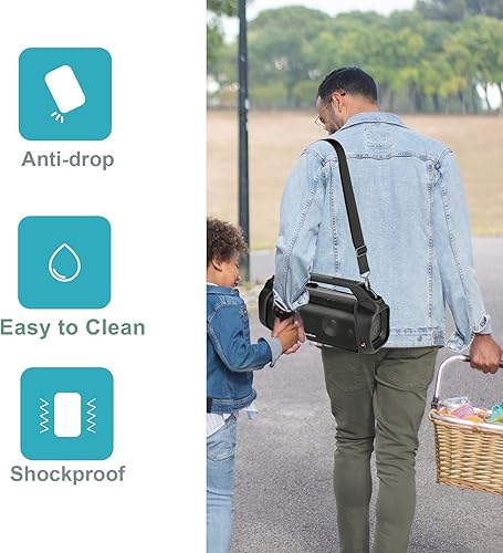 Miniatura 2 de TXEsign Funda rígida de repuesto para altavoz Anker Soundcore Motion Boom Plus para exteriores, funda protectora de EVA, bolsa de transporte de