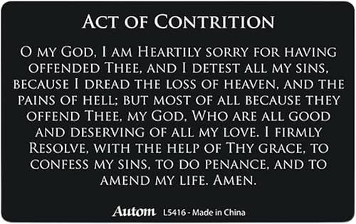 Miniatura 6 de Needzo Decoración de automóvil religiosa, rosario gris oscuro para espejo retrovisor y tarjeta de identificación de la Divina Misericordia, regalos