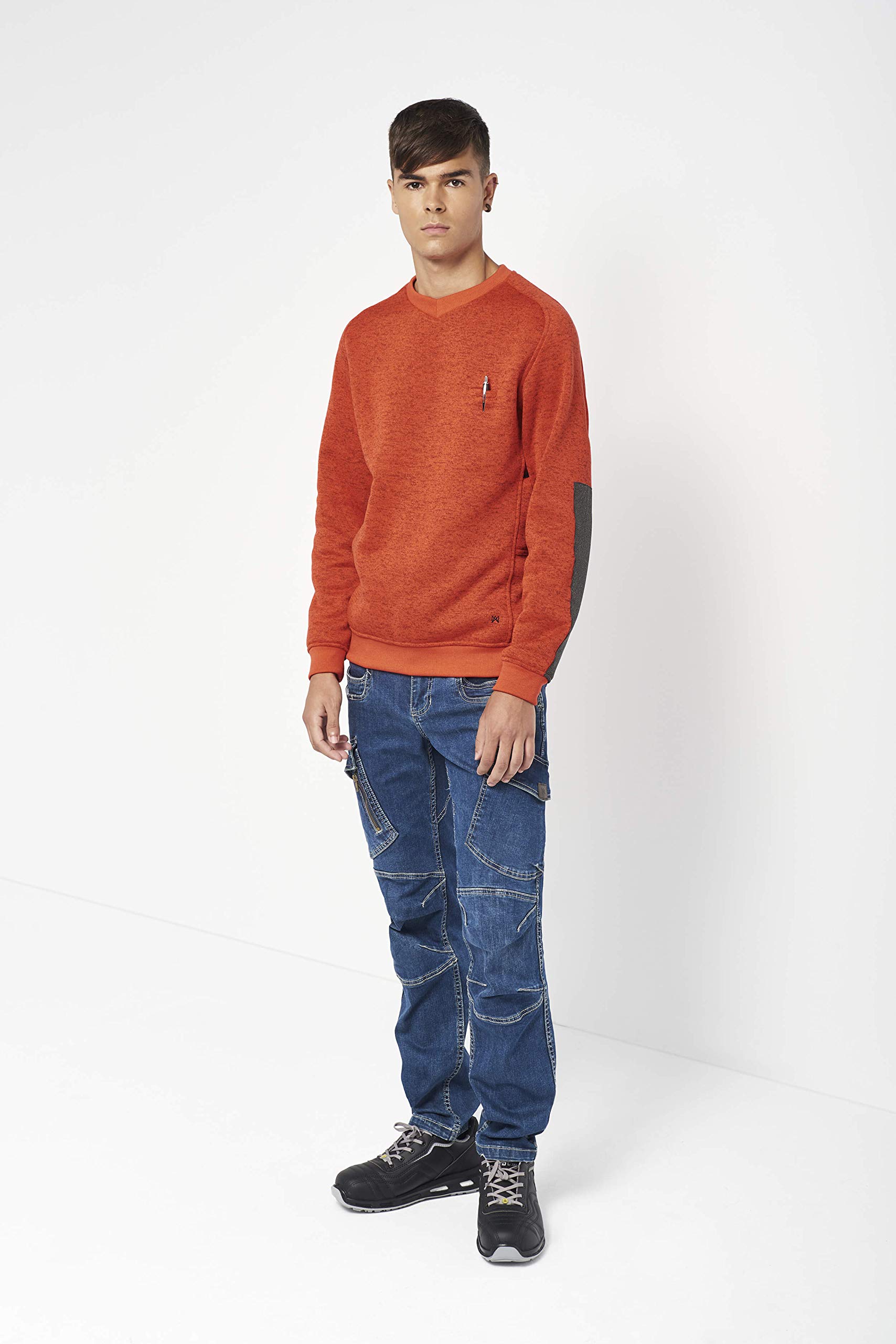 Pantalón De Trabajo Largo Vaquero Multibolsillos de Hombre Profesional/Comercial. Tallas 38-60. Ref: 1804