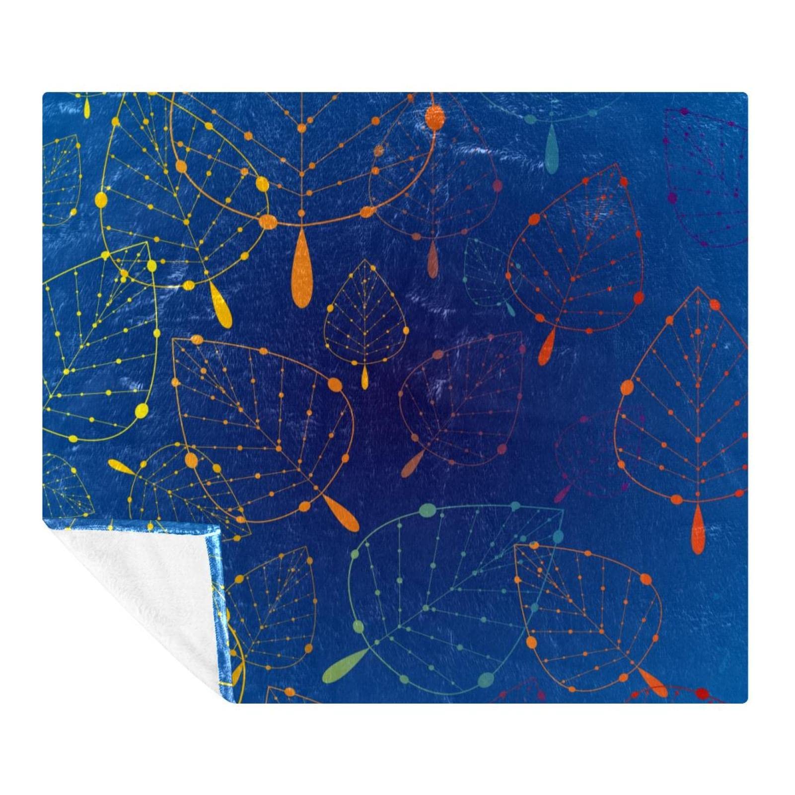 Couverture polaire légère 150x130 cm contre les frissons du soir