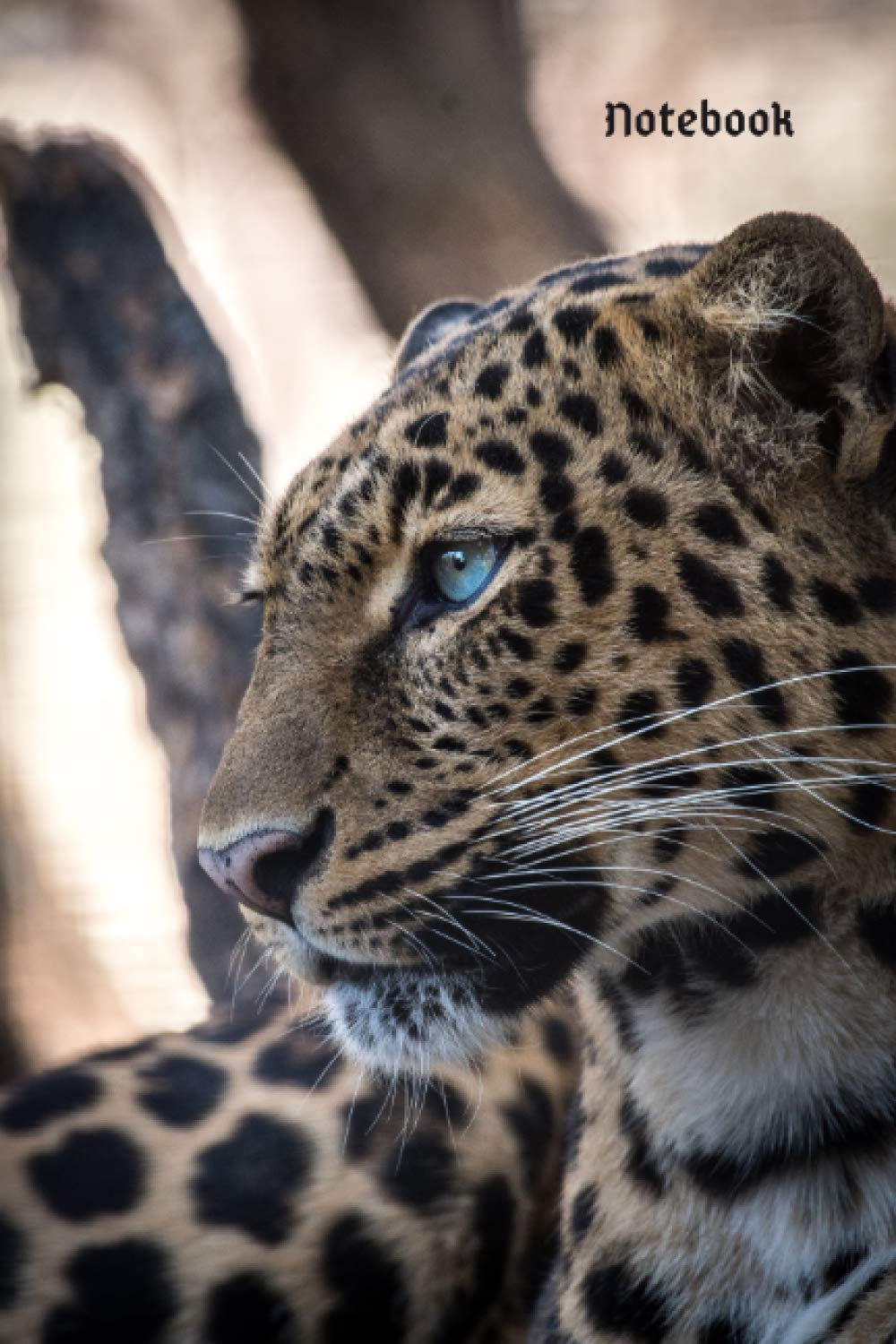 Notebook: Leopard Lined Notebook/Journal with 120 lined pages, 6x9 inches