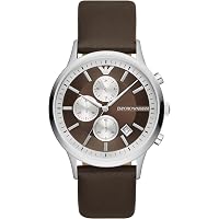 Emporio Armani Orologio da uomo, movimento cronografo