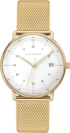 JUNGHANSユンハンス 腕時計 クォーツ レディース 047 4252 00 junghans FORM Damen Ladies watch Black dial Pink markers Made in