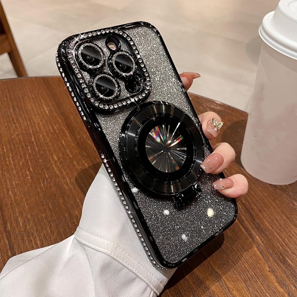 Support d'anneau magnétique iPhone 13 Pro Max étui de luxe chargement