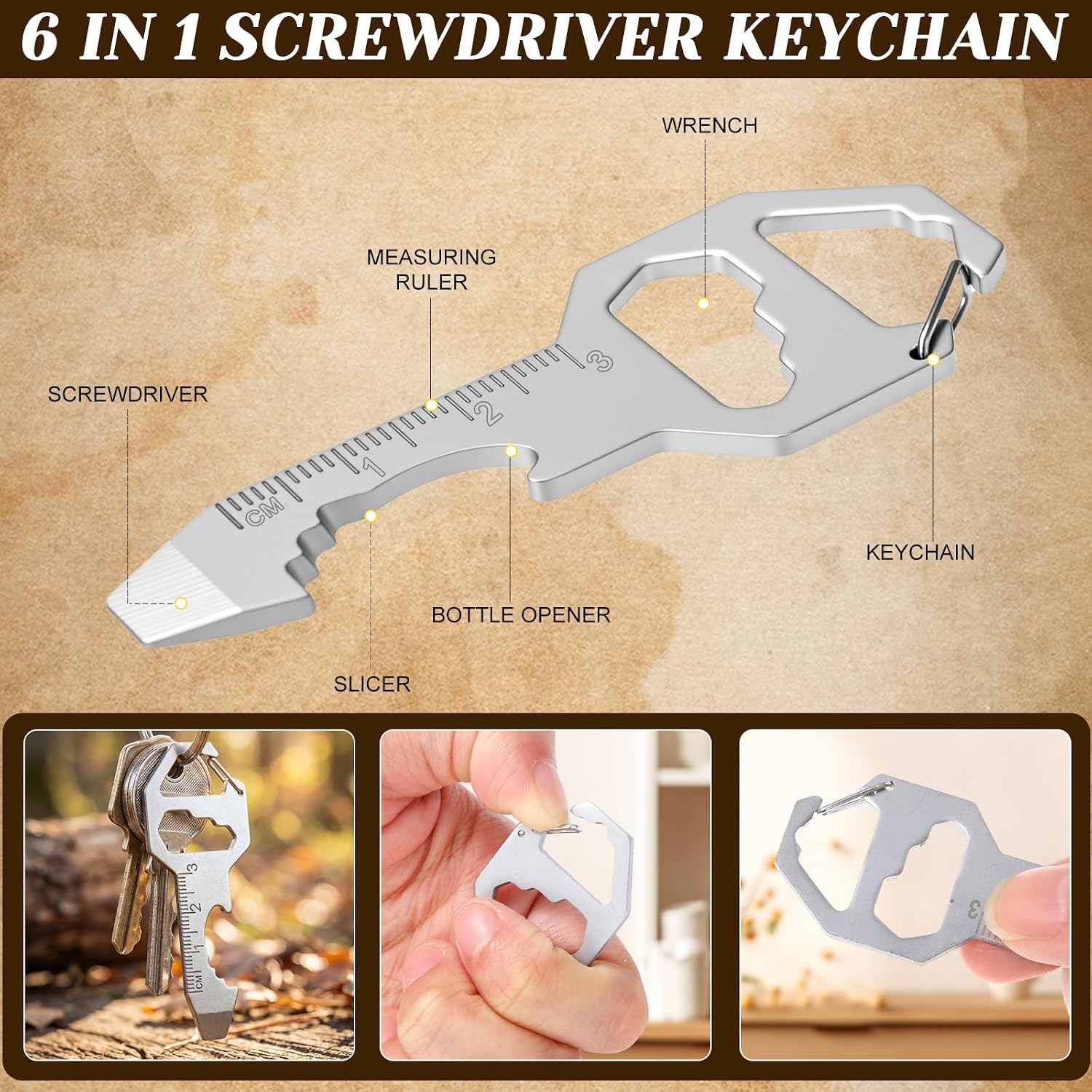 30 Set Father's Day Man of God Christian Gifts Bulk for Men Include 6 in 1 Multitool Pen Bible Verse Card with Multi Tool Keychain Gift for Husband Staff Church Party Favors (5 Colors)