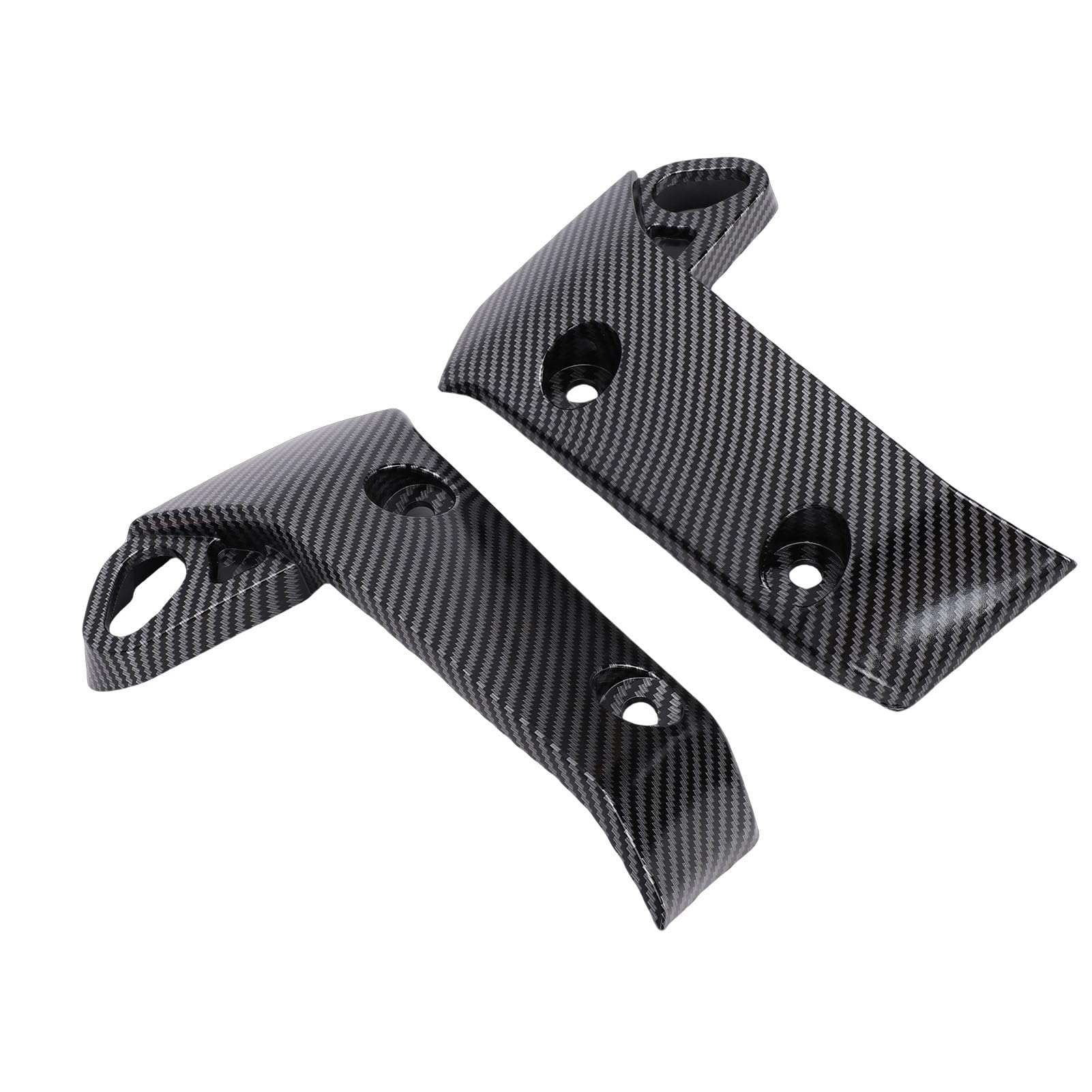 Yctze Carénage de Radiateur de Clignotant Latéral, Remplacement de Haute qualité pour MT-07 2017-2020, avec Couvercle de Protection Distinctif, Idéal pour l'amélioration du Style de Moto