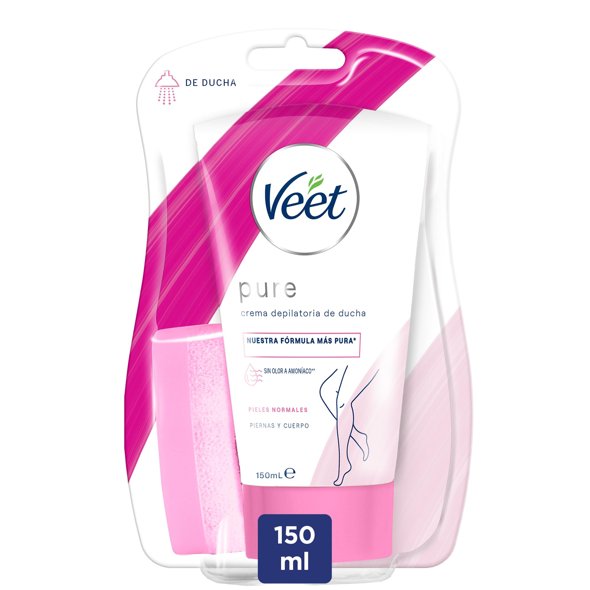 VEET CREMA DEPILATORIA DE DUCHA PIEL NORMAL 150ML