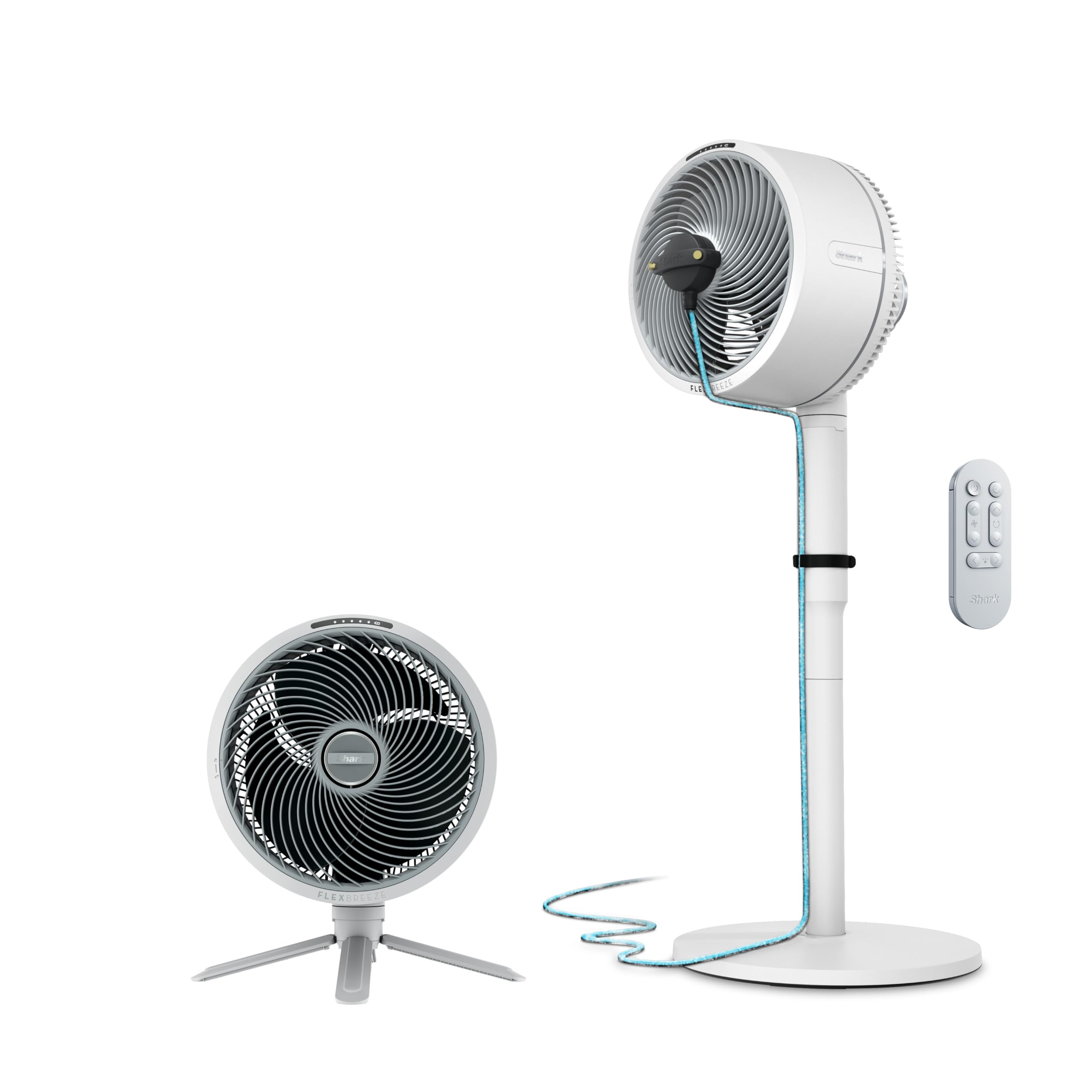 Amazon.com: Shark FlexBreeze Pedestal & Tabletop Oscillating Fan