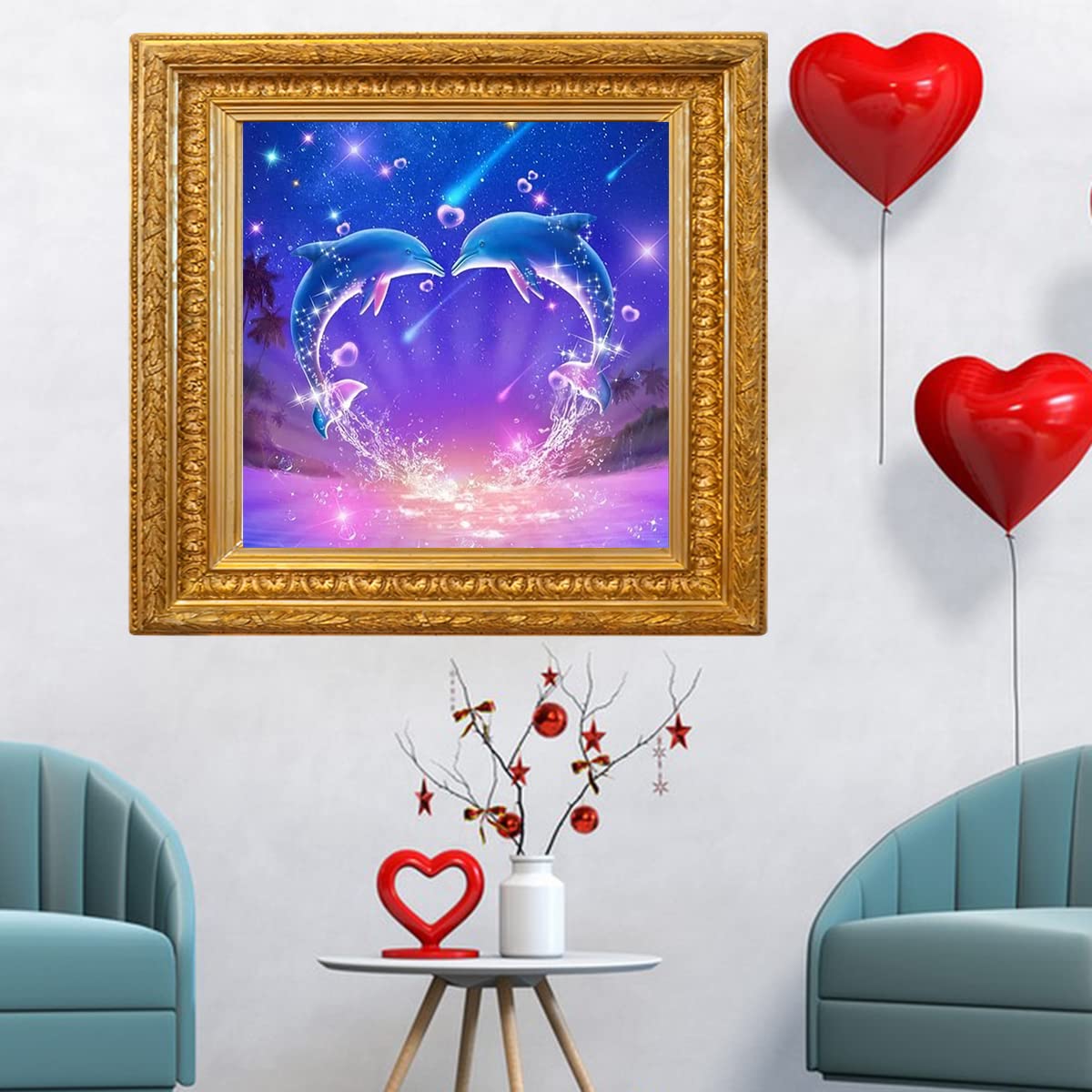 あ*こ様 Dolphins in Love DIYアートキット DAC あ*こ様 Dolphins in Love DIYアートキット DAC Dolphins in