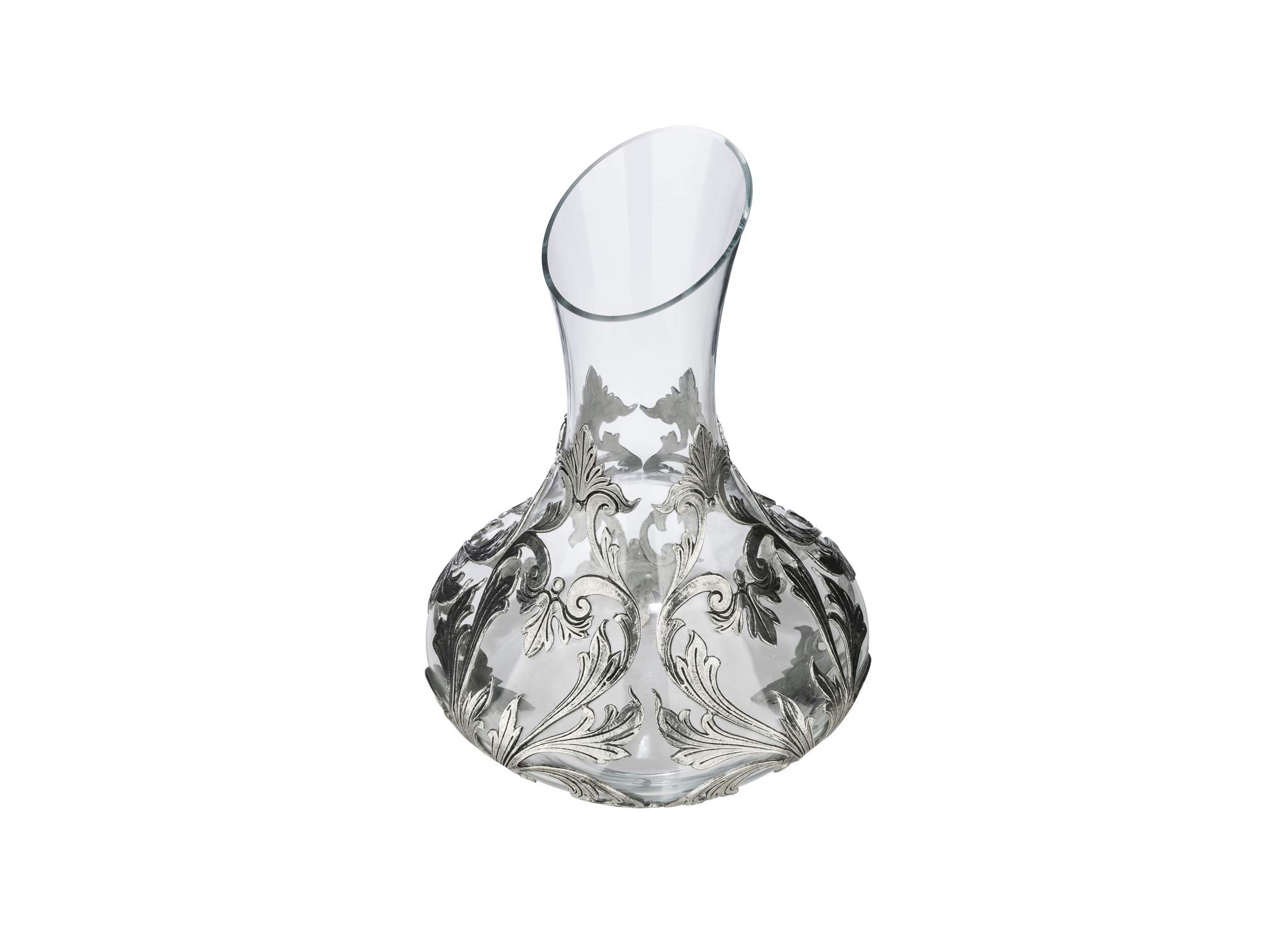 Amazon.com | JD Pewter 3-piece Glass Set, 48 Oz Decanter + two 14