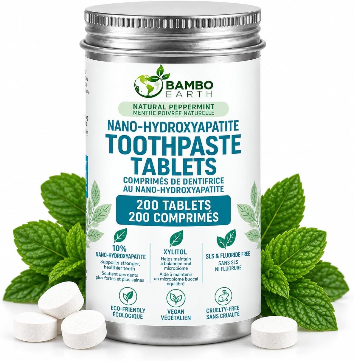 Toothpaste Tablets - Dental Pod Tablets (Mouthwash) - Teeth Whitening Tabs