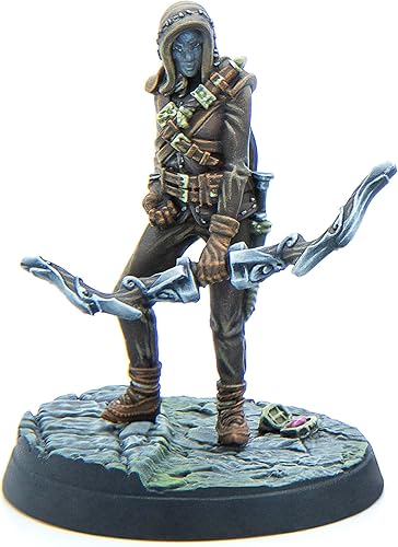 Miniatura 4 de Modiphius The Elder Scrolls Call to Arms Thieves Guild - Expansión de resina de 6 figuras, capítulo 4, sin pintar, miniaturas de 1.260 in con bases