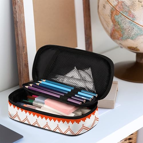 Miniatura 5 de Estuche para lápices de gran capacidad con compartimentos con cremallera, para niños, niñas, adultos, estudiantes, oficina, escuela