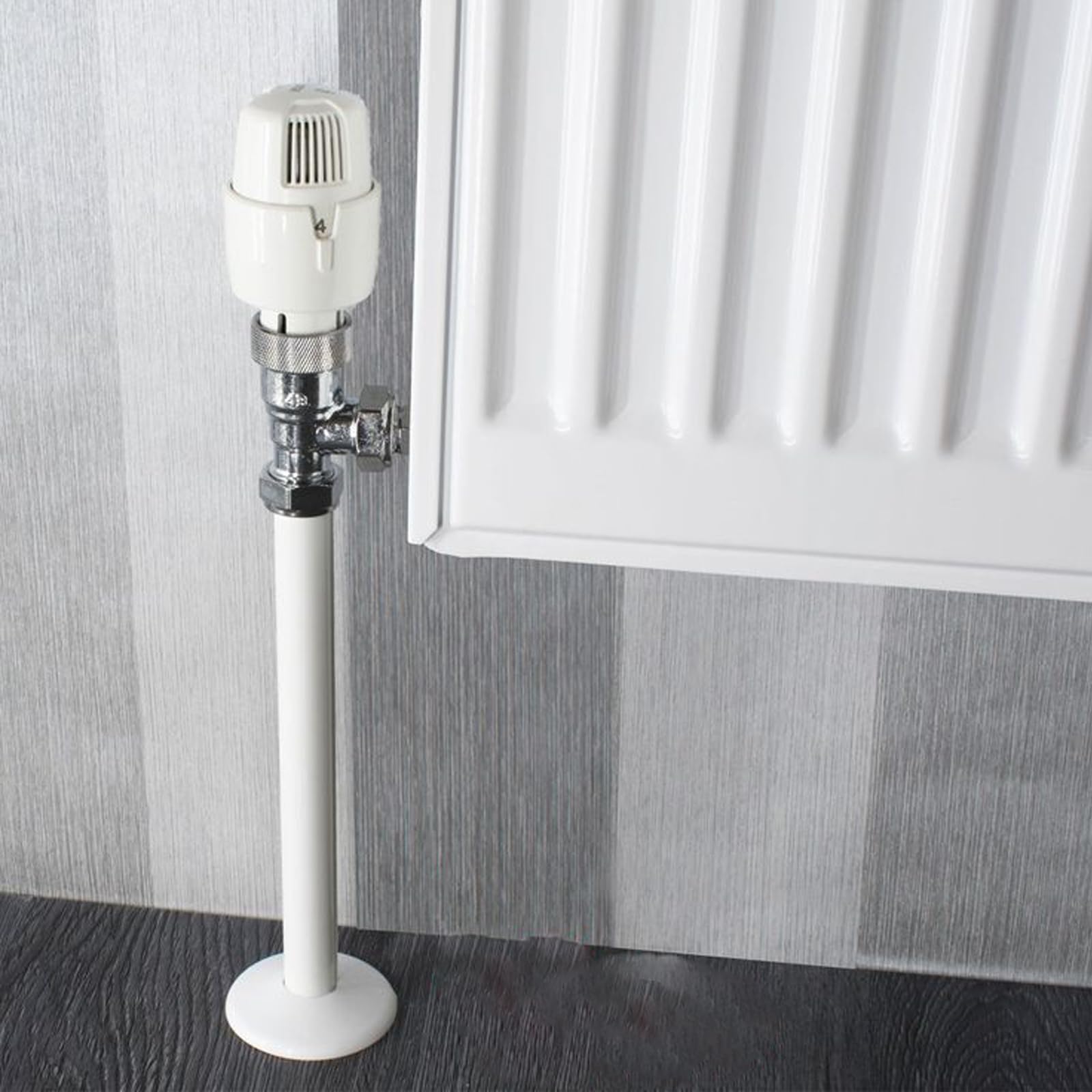 8 Pcs Radiator Pipe Collars, Radiator Pipe Covers White - Image 3