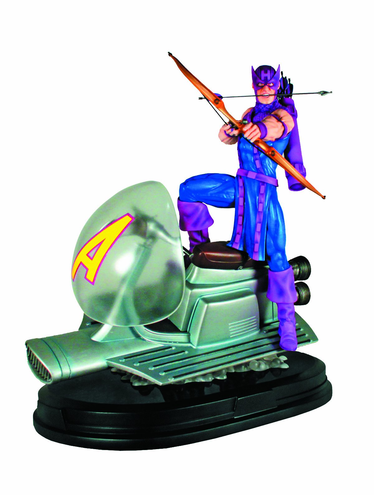 Gentle Giant GG80173 Figurine of Hawkeye on Sky Cycle