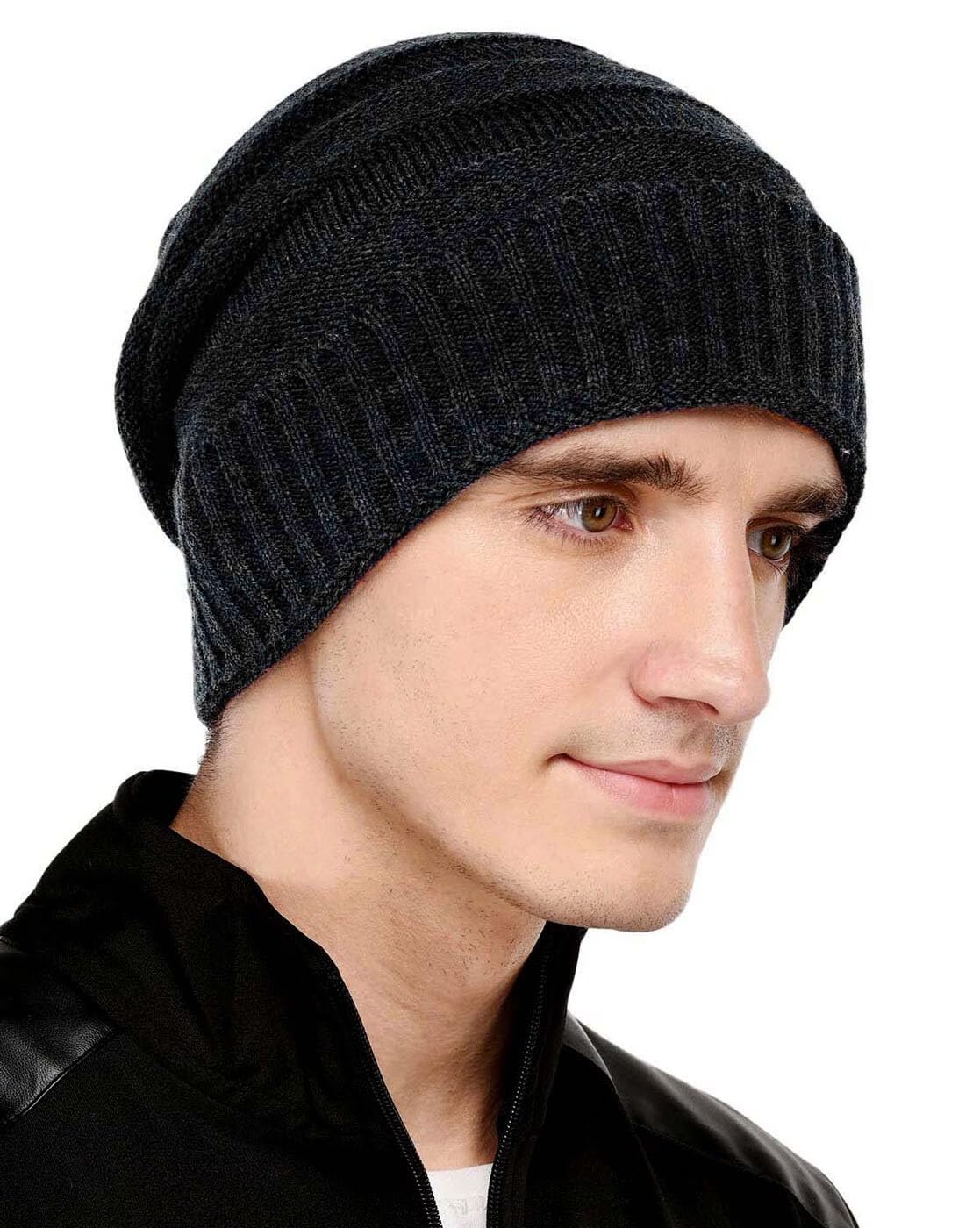 Wool Beanie Cap for Mens & Women – Winter Cap for Men – Men’s Woolen Cap – Winter Beanie Cap for Women – Soft Woolen Cap for Men & Women Black -BBMC78-image-41