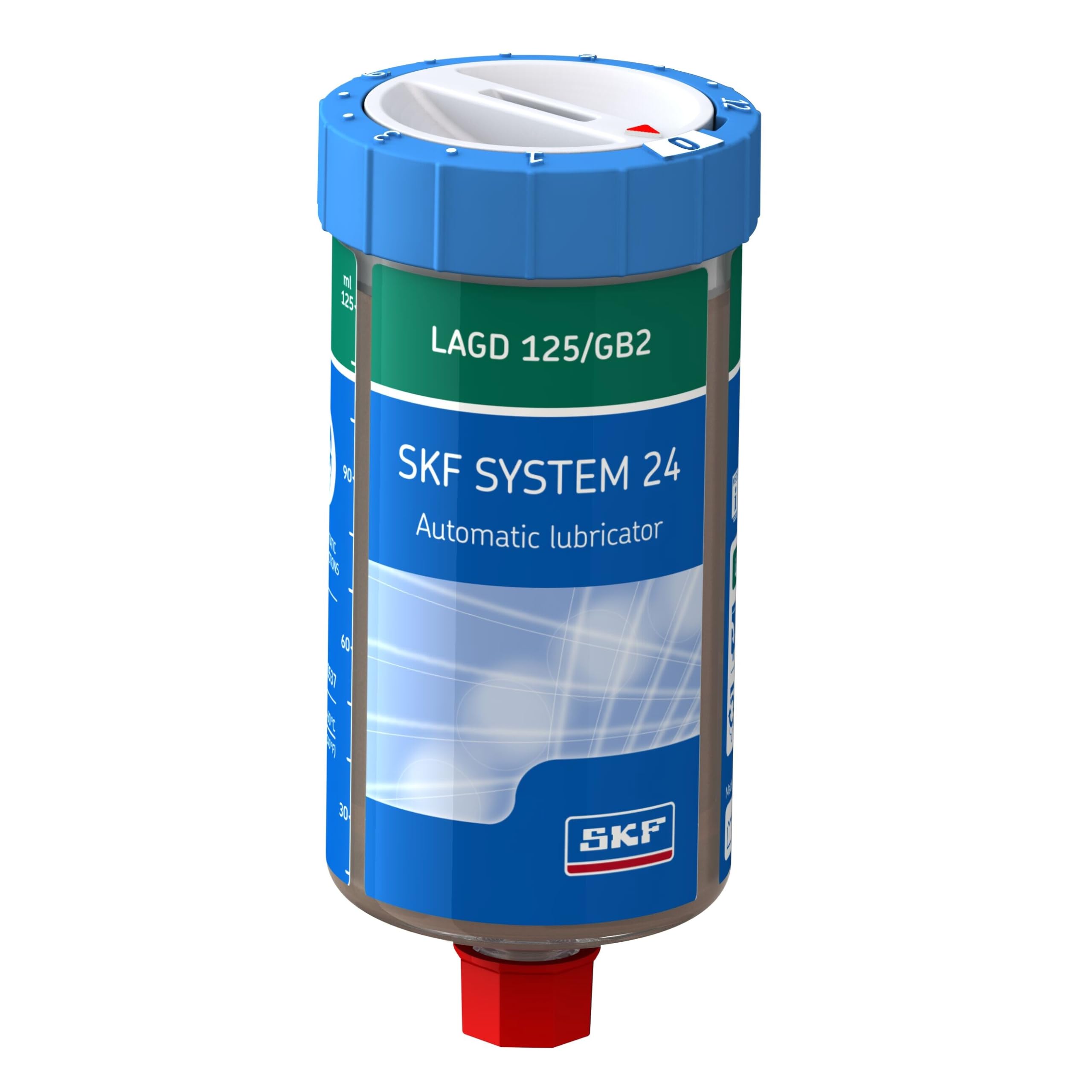 SKF LAGD 125/GB2 Lubrifiant automatique monopoint à gaz LGGB 2 125 ml