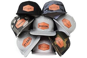 Personalized Toddler Baby Hats, Custom Embroidered Infant Snapback Hats