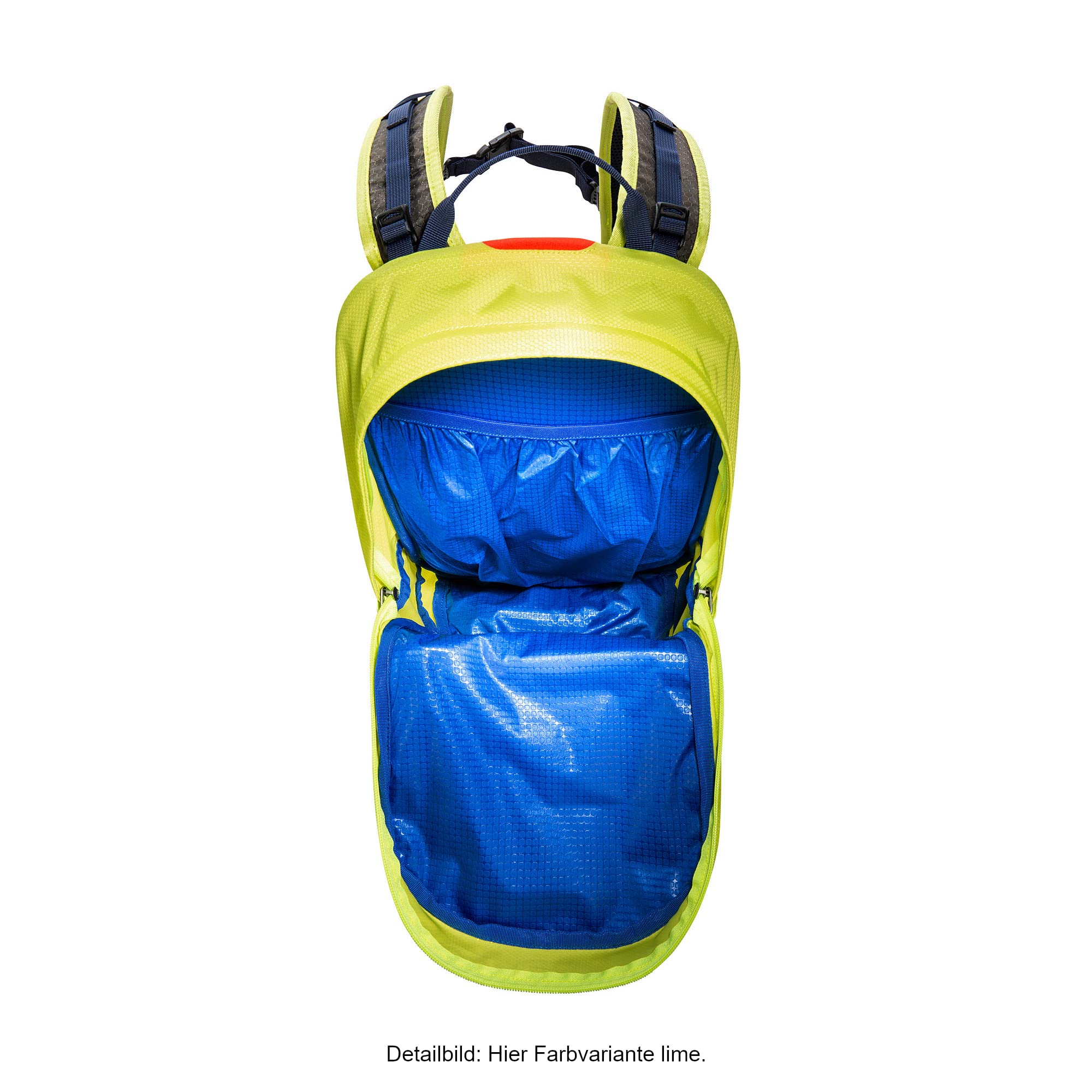 Tatonka Fahrradrucksack Bike Backpack MTB 14l - Kleiner und leichter Rucksack mit Rückenbelüftung, Regenschutz und Helmfach - 14 Liter Volumen