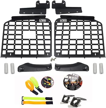 ITrims Trunk Organizer for Nissan Armada Patrol Y62 2017-2024 Car Accessories Cargo Rack Basket Interior Luggage Carrier Modular Storage Molle Panel Shelf Hanging Boards Kit Side